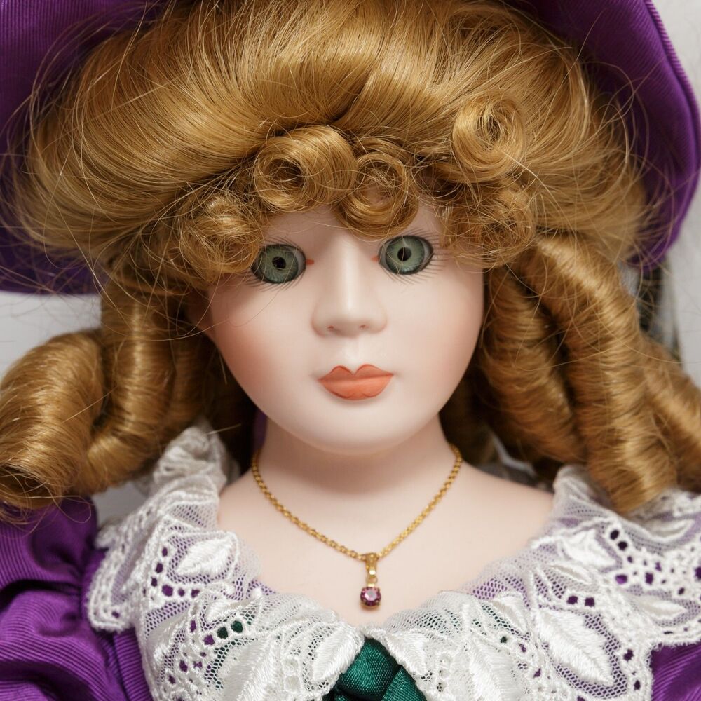 Vintage Goebel Limited Edition Musical Porcelain Doll "Charlotte" By Betty Ball